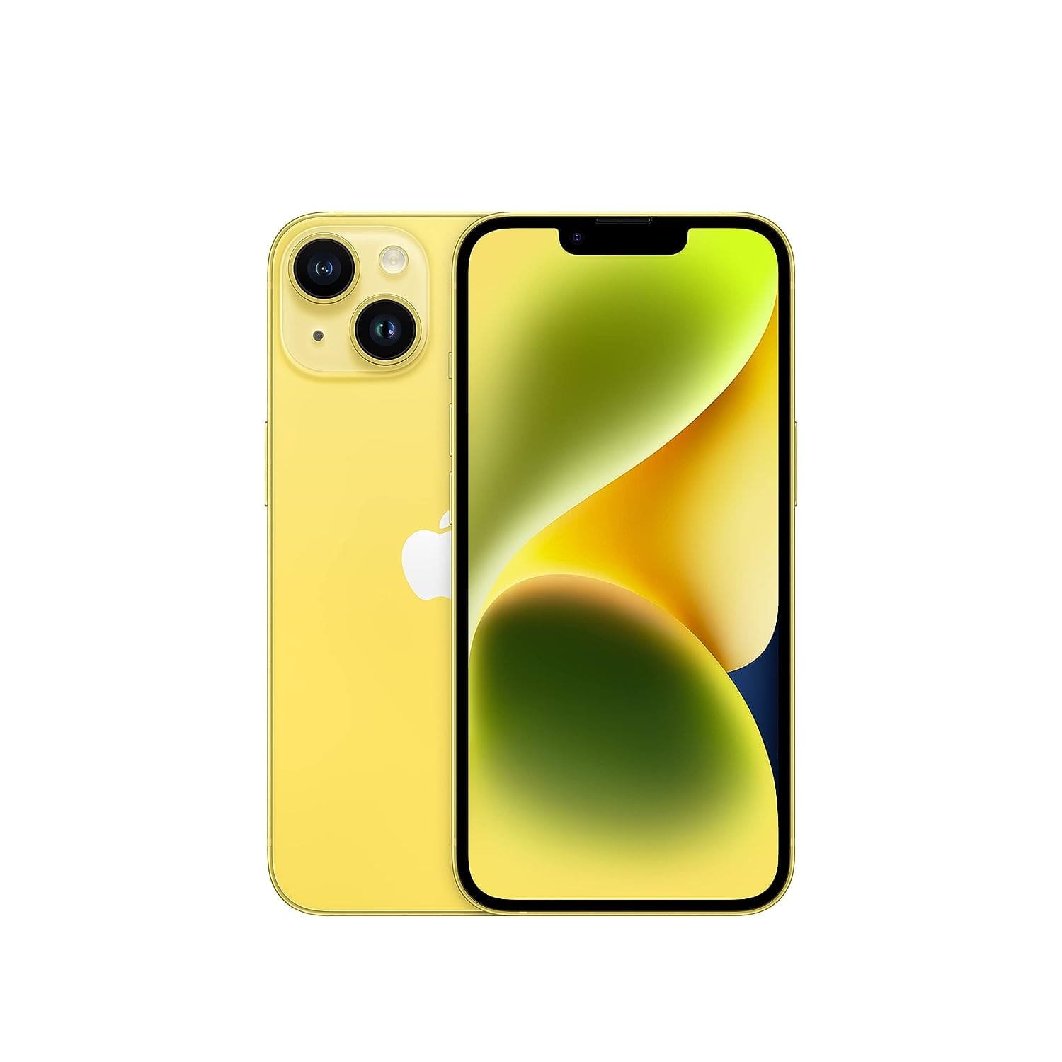 A14-YELLOW Apple iPhone 14 (128 GB) - Yellow - Image 1