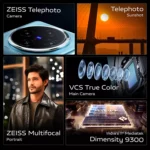 Vivo X100 (12 GB RAM, 256 GB, Asteroid Black) - Image 3