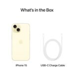 Apple iPhone 15 (256 GB) - Yellow - Image 6
