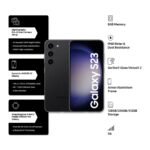 Samsung Galaxy S23 5G ( Phantom Black, 8 GB RAM, 256 GB Storage ) - Image 2