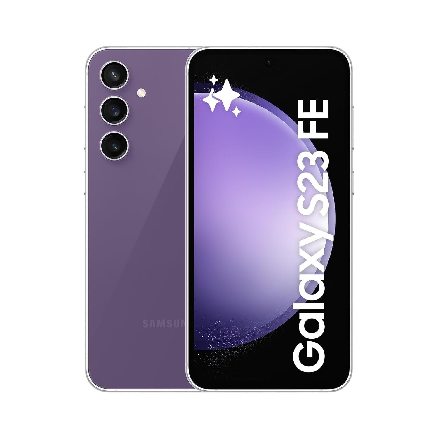 SF1 Samsung Galaxy S23 FE 5G (Purple, 128 GB Storage) (8 GB RAM) - Image 1