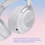 boAt Nirvana Eutopia Bluetooth Headphones (Primia White) - Image 11