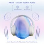 boAt Nirvana Eutopia Bluetooth Headphones (Primia White) - Image 3