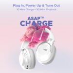 boAt Nirvana Eutopia Bluetooth Headphones (Primia White) - Image 7