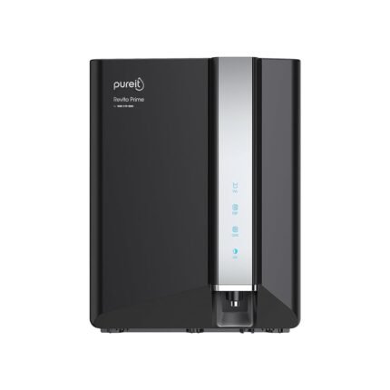 Pureit Revito Prime RO+MF+Mineral+UV in-Tank | 7 stage | 8L Capacity | Upto 70% Water Saving | Suitable for Borewell, Tanker & Municipal Water | DURAViva | Black