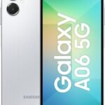 Samsung Galaxy A06 5G Light Gray 4GB RAM 64GB ROM with 6.7 inch HD Plus 90Hz Display, 50MP Dual Camera, 8MP Front Camera, MTK D6300 Processor, 5000mAh Battery, Side Fingerprint, One UI 7.0