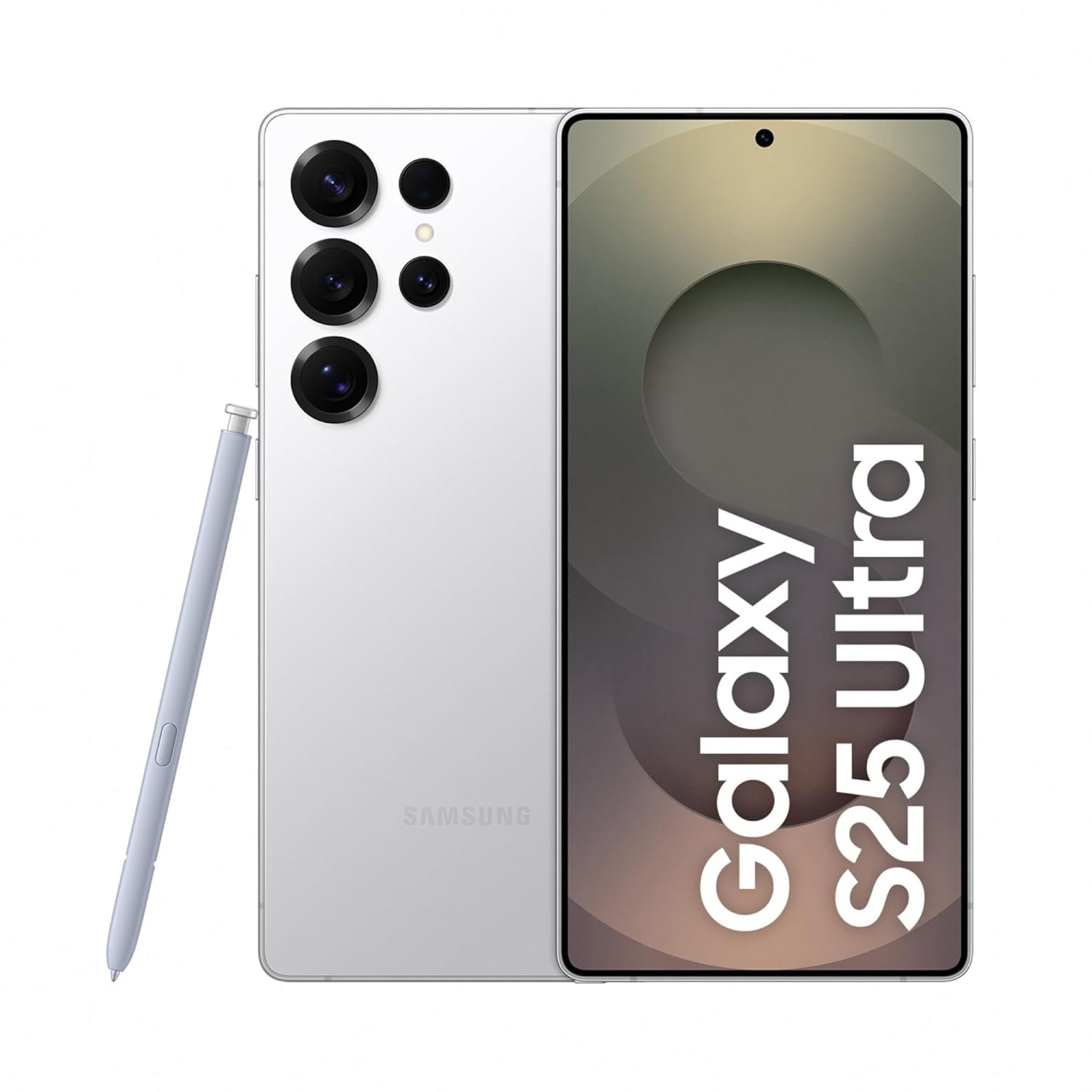 71T10gT0BSL._SL1500_ Samsung Galaxy S25 Ultra 5G AI Smartphone (Titanium Whitesilver, 12GB RAM, 256GB Storage), 200MP Camera, S Pen Included, Long Battery Life - Image 1
