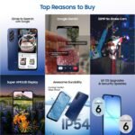 Samsung Galaxy A17 5G (Blue, 6GB RAM, 128GB Storage) | 50 MP No Shake Camera | Gemini Live | Circle to Search | Super AMOLED | Corning Gorilla Glass Victus | 7.5mm Sleek | AI - Image 2