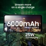 Samsung Galaxy A07 5G (Black, 6GB RAM, 128GB Storage) | 6.7 inch HD+ 120Hz Display | MediaTek Dimensity 6300 | 50MP + 2MP Rear Camera | 6000 mAh Battery - Image 14