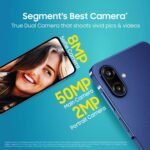 Samsung Galaxy F70e 5G (Spotlight Blue, 4 GB RAM128 GB) | 6000 mAh Battery | 6.74" PLS LCD Display | Dimensity 6300 | Octa Core Processor | - Image 7