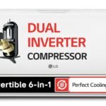 LG 1.5 Ton 5 Star DUAL Inverter Split AC (Copper, AI Convertible 6-in-1, VIRAAT Mode, Faster Cooling & Energy Saving, 4 Way Swing, HD Filter with Anti-Virus Protection, US-Q19YNZE3, White)