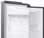 Samsung 633 L, 3 Star, Frost Free, Double Door, Convertible 5-in-1 Digital Inverter, Side By Side Refrigerator with AI, WiFi & Water & Ice Dispenser (RS78CG8543S9HL, Silver, Refined Inox) - Image 2