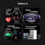 Samsung Galaxy Watch6 Classic (Smartchoice) (Black, 47mm) | Rotating Bezel | LTE | Monitor BP and ECG | Track Sleep and Health | Upto 40hrs Charge with Fast Charging | Galaxy Ecosystem | IP68 - Image 2