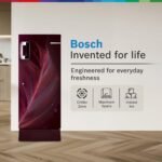 Bosch 207 L, 4 star, Direct-Cool Single Door Refrigerator | 18 Hrs Cooling Retention | 2.5X Faster Cooling | Spacious Multi Box | XL Dry Storage | SuperFreeze (2026 model, CST20W34VI, Feather Wine) - Image 2