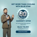 Blue Star 1 Ton 3 Star,New Star rated,Inverter Split AC (Copper, Convertible 5 in 1 Cooling, DigiQ Hepta Sensor,Blue Fins, Self Diagnosis, IA312ZXU, White) - Image 8