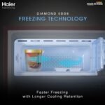 Haier 185 L 2 Star Direct Cool Single Door Refrigerator Appliance (2023 Model, HED-192RS-P, Red Steel) - Image 5