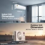 LG 1.5 Ton 3 Star, New star rated, Smart Inverter Split AC (Copper, AI Convertible 6-in-1, Faster Cooling & Energy Saving, Diet Mode+, HD Filter with Anti-Virus Protection,Him Clean, AS-Q18JNXE,White) - Image 4
