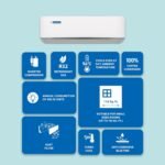 Blue Star 1.5 Ton 3 Star,New Star Rated, Wi-Fi Smart Inverter Split AC (Copper, 5 in 1 Convertible Cooling, DigiQ Hepta Sensor, Blue Fins,Turbo Cool,Blue Fins (IA318ZXUS, White) - Image 7