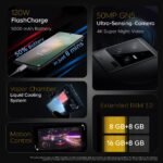 iQOO 11 5G (Legend, 8GB RAM, 256 GB Storage) | Snapdragon ® 8 Gen 2 Mobile Platform | 2K E6 AMOLED Display | V2 Intelligent Display Chip - Image 2