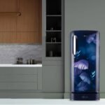 LG 185 L, 5 Star, Smart Inverter Compressor, Direct Cool Single Door Refrigerator (GL-D201ABIU.BBIZEBN, Blue ILAN, Moist N Fresh, Auto Smart Connect & Base Stand Drawer) - Image 6