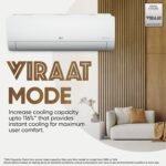 LG 1.5 Ton 5 Star DUAL Inverter Split AC (Copper, AI Convertible 6-in-1, VIRAAT Mode, Faster Cooling & Energy Saving, 4 Way Swing, HD Filter with Anti-Virus Protection, US-Q19YNZE3, White) - Image 6