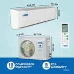 Blue Star 1 Ton 3 Star,New Star rated,Inverter Split AC (Copper, Convertible 5 in 1 Cooling, DigiQ Hepta Sensor,Blue Fins, Self Diagnosis, IA312ZXU, White) - Image 3