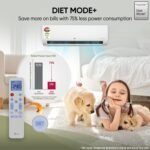 LG 1 Ton 4 Star,New star rated,DUAL Inverter Split AC (Copper, AI Convertible 6-in-1 with VIRAAT Mode,Faster Cooling & Energy Saving, 4 Way Swing, HD Filter with AntiVirus Protection,AS-Q13JNYE,White) - Image 9