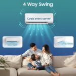 Samsung 1 Ton 5 Star,New Star rated Bespoke AI Inverter Smart Split AC (WiFi, Energy Saving, Voice Control, Powerful Cooling, Copper, Digital Inverter, 4 Way swing,5 Step Convertible,AR50H12D1ZHNNA) - Image 9