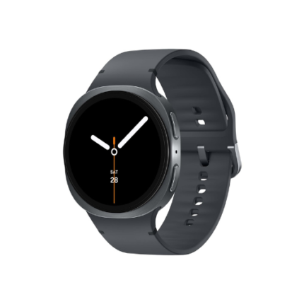 Samsung Galaxy Watch8 (44mm, LTE, Graphite) with 3nm Processor | Dual GPS | Sapphire Glass & Armor Aluminum | 5ATM & IP68 | BP, ECG, IHRN & Vascular Load Monitoring | Anti-oxidant Index
