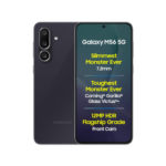 Samsung Galaxy M56 5G Mobile (Black, 8GB RAM, 128GB Storage)| Segment's Slimmest | Gorilla Glass Victus+| 10 Bit HDR Video| 50MP Camera| AI | Vapour Cooling Chamber| Lag-Free Gaming| Without Charger