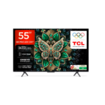 TCL 139 cm (55 inches) 4K Ultra HD Smart QD-Mini LED Google TV 55C6K