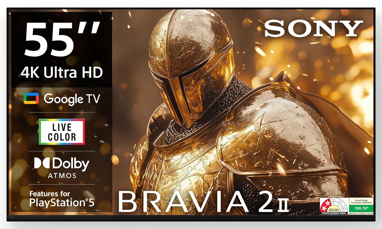 S1 Sony 139 cm (55 inches) BRAVIA 2M2 Series 4K Ultra HD Smart LED Google TV K-55S25BM2 - Image 1