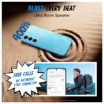 realme NARZO 90x 5G (Flash Blue,6GB+128GB) | 7000mAh + 60W Biggest Battery & Fastest Charging in the Segment* | 144Hz Bright Display | Sony 50MP AI Rear Camera | AI Assist | 400% Ultra Boom Speaker - Image 8