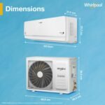 Whirlpool 2 Ton 3 Star, New star rated, 3D cool Inverter Split AC (3D Cool 20T 3S INV EXP S6M3PP0, Copper, Convertible 4-in-1 Cooling Mode, HD Filter White) - Image 3