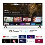 TCL 80 cms (32 inches) V4C Series HD Ready Smart QLED Google TV 32V4C - Image 3