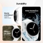 Samsung Galaxy Watch8 (44mm, LTE, Graphite) with 3nm Processor | Dual GPS | Sapphire Glass & Armor Aluminum | 5ATM & IP68 | BP, ECG, IHRN & Vascular Load Monitoring | Anti-oxidant Index - Image 5