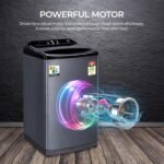 VW V10 HeatPro 10 Kg 5 Star Fully-Automatic Top Loading Washing Machine with In-built Heater (Black) - Image 3