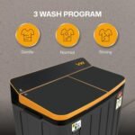 VW 9.5 kg 5 Star Wash Mate Semi Automatic Top Load Washing Machine WashMate0095G (Black) - Image 4