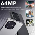 Lava Play Ultra 5G (Arctic Slate, 6+6*GB RAM, 128GB Storage)|MTK D7300 Processor-700K+ Antutu| 6.67" FHD+AMOLED Display | 64MP Sony Camera | UFS 3.1 Storage | 5000mAh-33W Fast Charging | IP64 Rated - Image 4