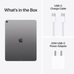 Apple iPad Air 13″ with M3 chip: Built for Apple Intelligence, Liquid Retina Display, 128GB, 12MP Front/Back Camera, Wi-Fi 6E, Touch ID, All-Day Battery Life — Space Gray - Image 6