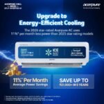 Acerpure Chill Neo 1.0 Ton 3 star, New star rated, AC5IPG61TN3W 7 in 1 Convertible Split AC(Copper, Ice Blast Mode, 4 way swing, Cooling @ 58 degree, White) - Image 7