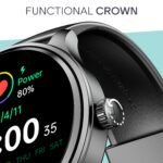 Boat Lunar Discovery Neo, 1.39" (3.5 cm) Round HD Display, Premium Metallic Finish, Animated Watchfaces, 100+ Sports Mode, Bluetooth Calling, Smart Watch for Men & Women (Active Black) - Image 6