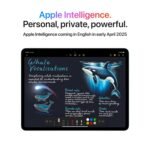 Apple iPad Air 13″ with M3 chip: Built for Apple Intelligence, Liquid Retina Display, 128GB, 12MP Front/Back Camera, Wi-Fi 6E, Touch ID, All-Day Battery Life — Space Gray - Image 3