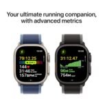 Apple Watch Ultra 3 GPS + Cellular 49mm Black Titanium Case with Black Alpine Loop - Medium - Image 3