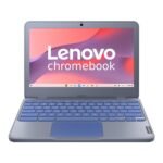 Lenovo {SmartChoice Chromebook, Intel Celeron N4500, 4GB RAM, 64GB eMMC, HD, 11.6"/29.46cm, Chrome OS, Blue, 1.21Kg, 2Wx2 Stereo Speakers, HD Camera, 82UY0014HA, Laptop - Image 2