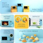 Haier Vogue 20L Blueberry Solo Microwave Oven with Auto Cook Menus I Digital Display - Image 6