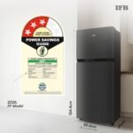 IFB 241L 3 Star 10 in 1 Convertible, Advanced Inverter Frost-Free Double Door Refrigerator with 30 Hrs Cooling Retention, Freezer LED & 4 Year Super Warranty (2026, IFBFF-291CYOSETM, Onyx Grey) - Image 10