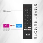 VW 80 cm (32 inches) OptimaX Series HD Ready Smart QLED Android TV VW32AQ1 - Image 5