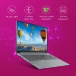 Lenovo IdeaPad Slim 3, 12th Gen Intel Core i5-12450H (16GB LPDDR5, 512GB SSD), Anti-glare, FHD 15.6"(39.6cm), Win 11, Office Home 2024, Arctic Grey, 1.62Kg, 83ER00MDIN, Thin & Light, Backlit KB Laptop - Image 8