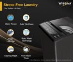 Whirlpool 7 kg Magic Clean 5 Star Fully Automatic Top Load Washing Machine Grey (MAGIC CLEAN 7.0 GENX GREY 5YMW) - Image 6